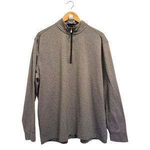 Johnnie-O Farber 1/4 Zip Sweater Pullover Golf Charcoal Gray Men’s Size XL